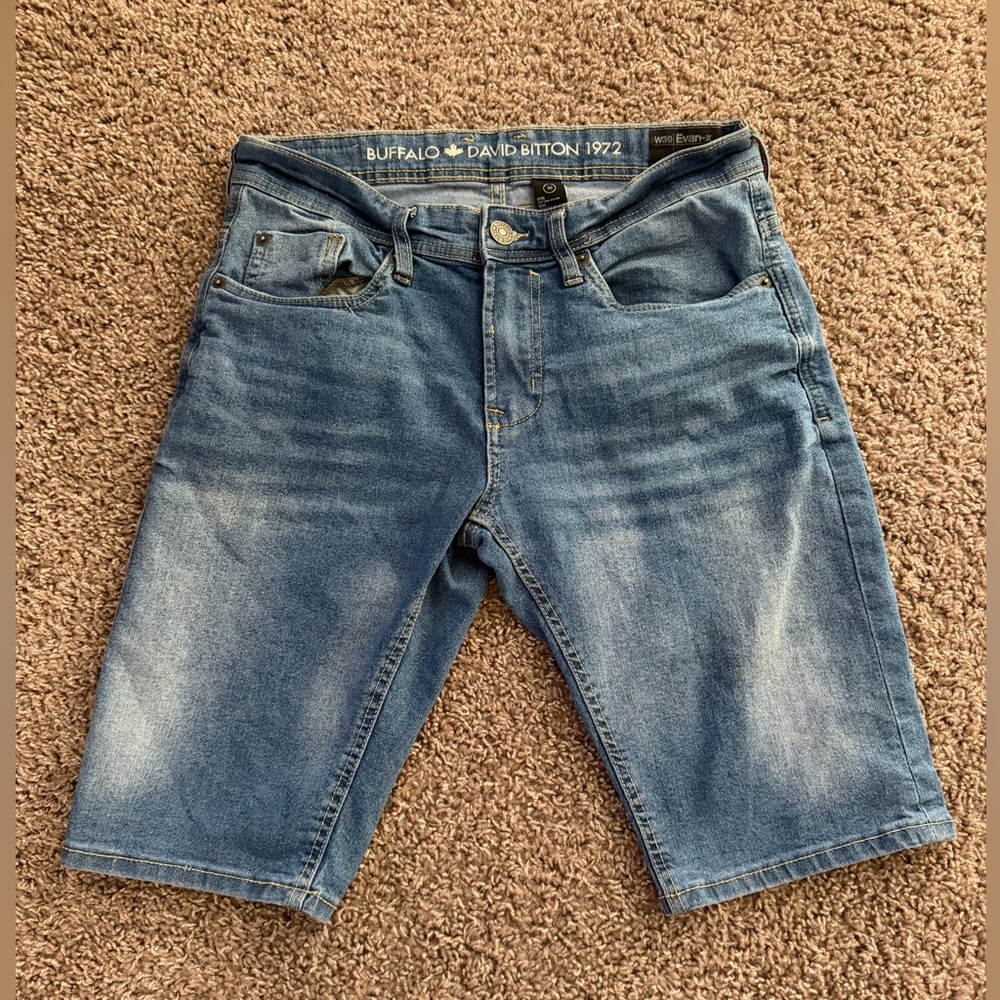 Light Blue Jean Shorts